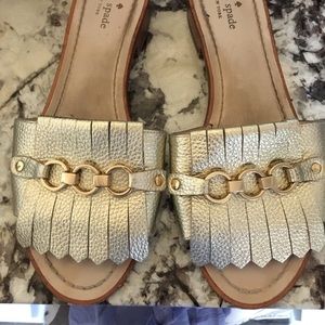 - Kate Spade Brie Kiltie Gold slide